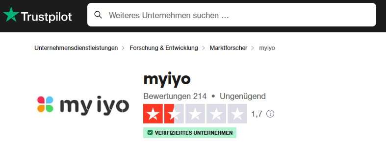 Myiyo Bewertung